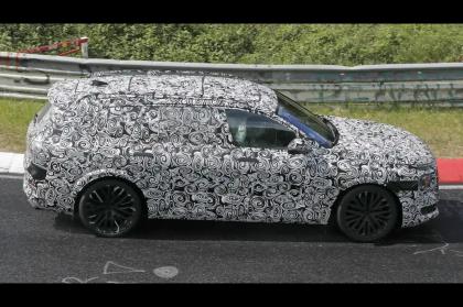 H Audi δοκιμάζει το νέο Q9 στο Nurburgring